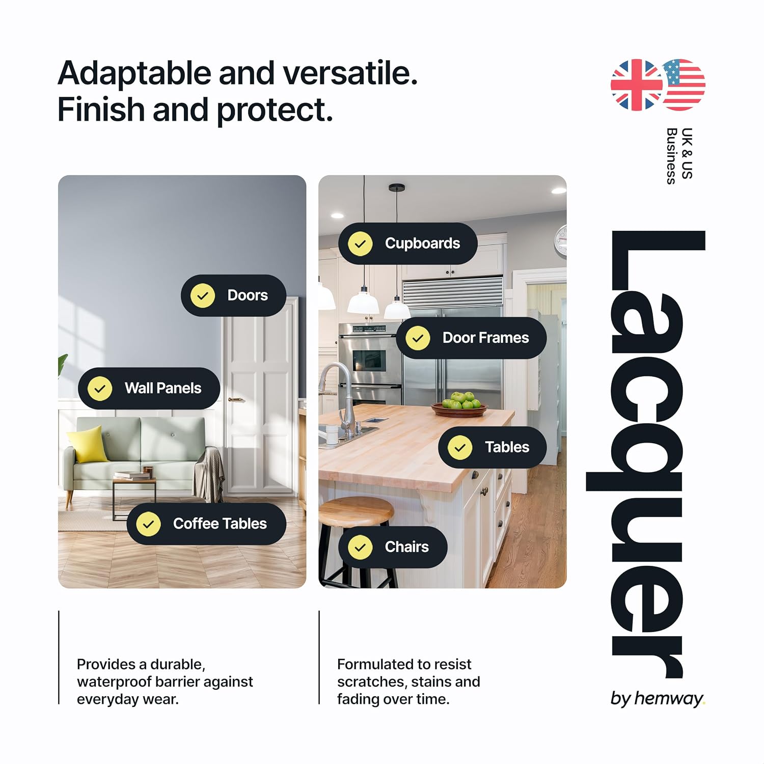 Thumbnail 6 de Hemway Clear Gloss Lacquer 1L