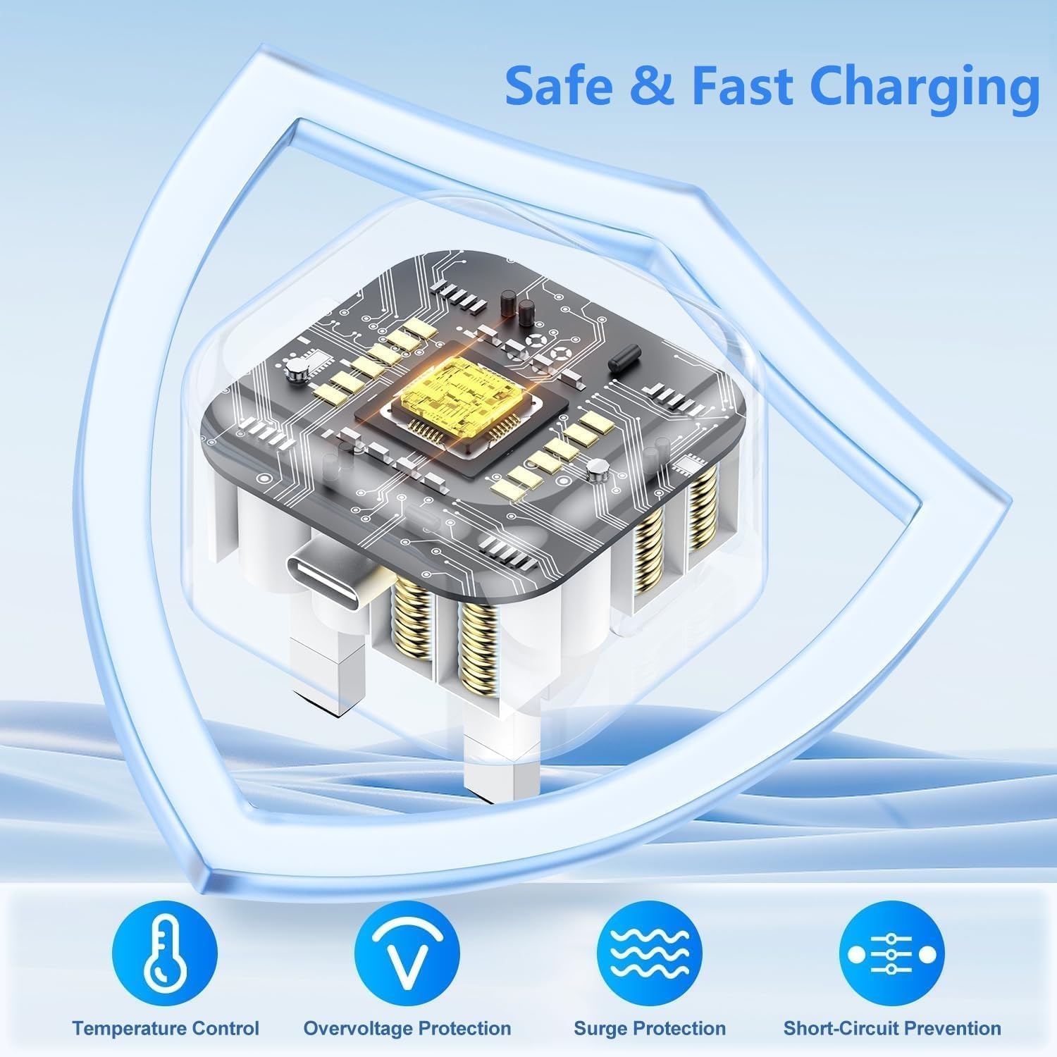 Thumbnail 3 de iPhone 17 20W Fast Charger with 2m USB‑C cable