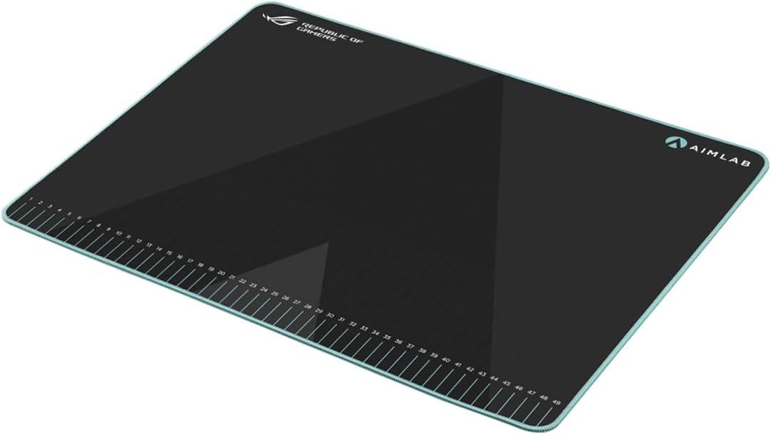 Detalle de ASUS ROG Hone Ace Aim Lab Edition Gaming-Mauspad – Präzises Training mit Nanobeschichtung