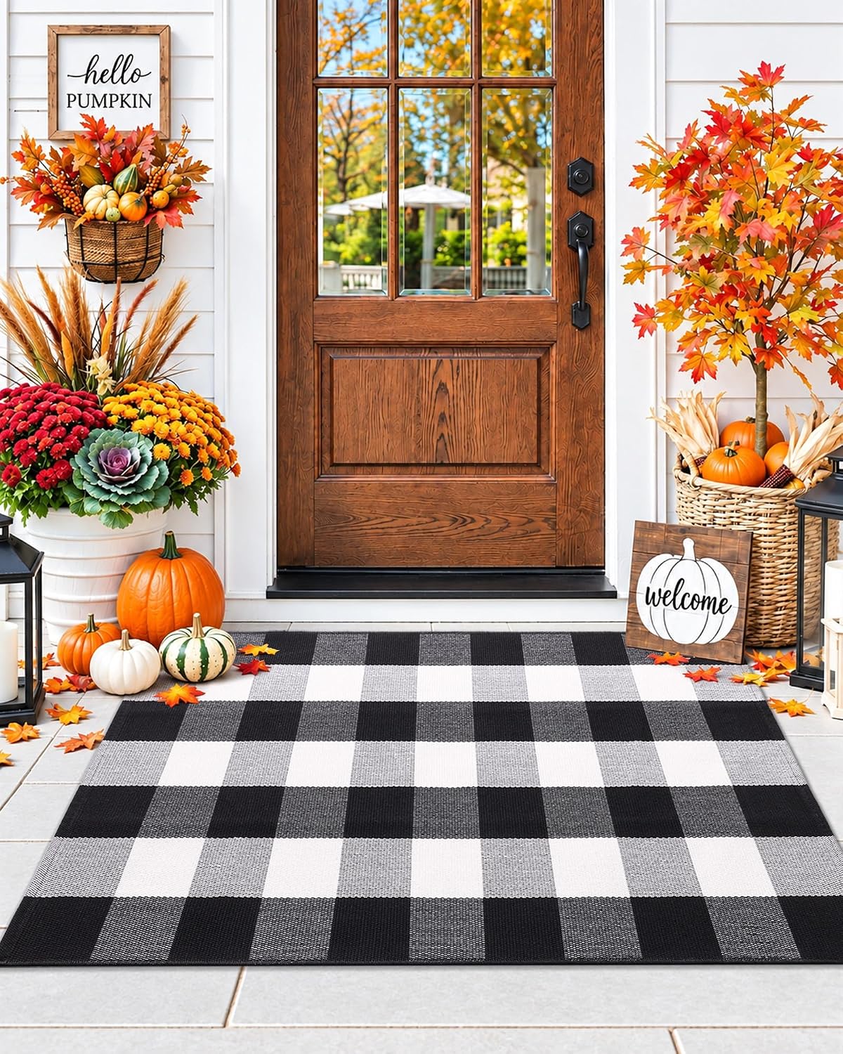 Thumbnail 6 de Grandaily Cotton Doormat, 2'4" x 3'7