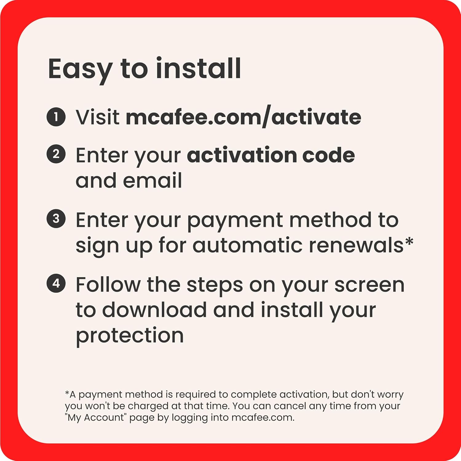 Detalle 2 de McAfee Total Protection 2026 Antivirus for 1 Device with Auto-Renewal