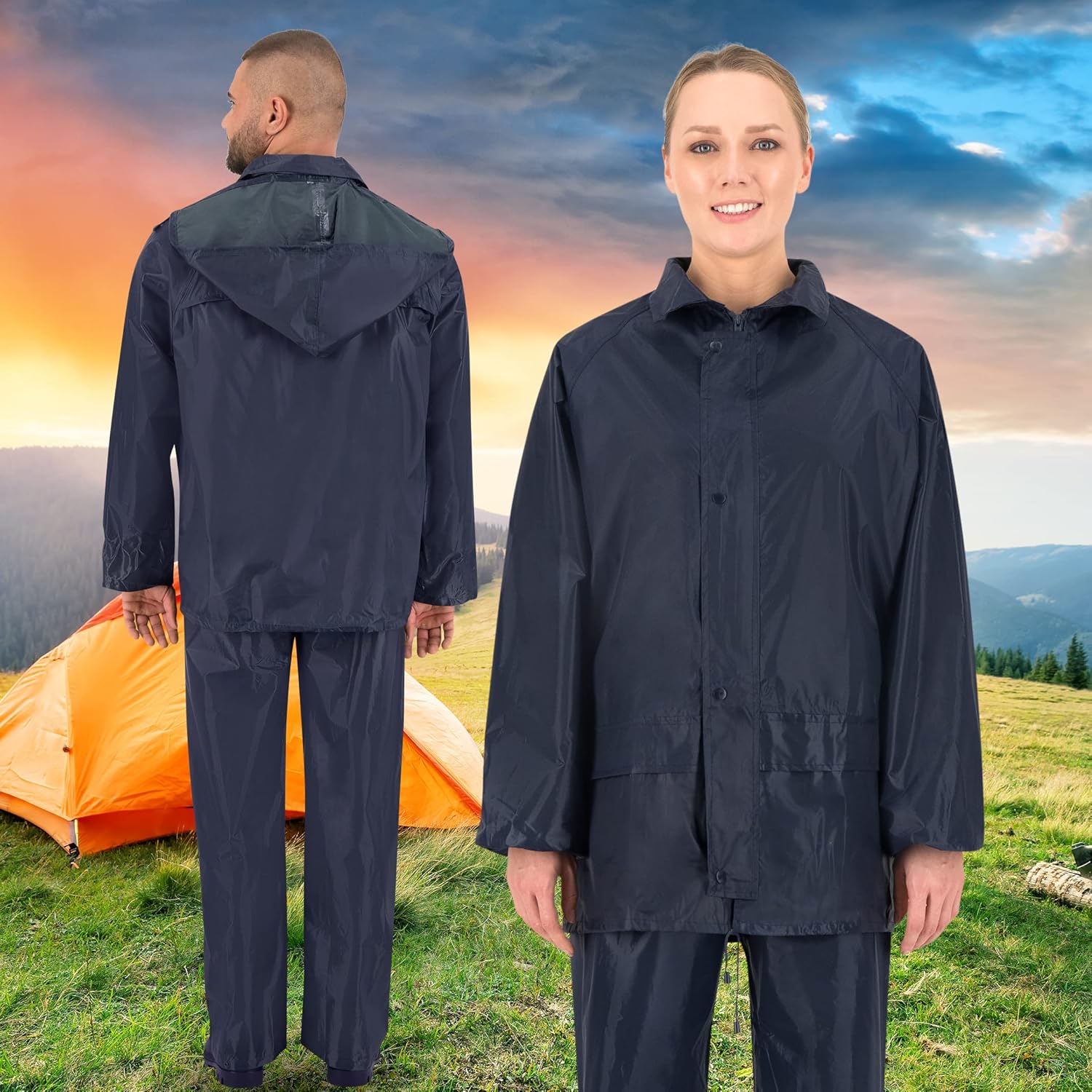 Thumbnail 4 de BWOLF Himalaya combinaison de pluie imperméable 🌧