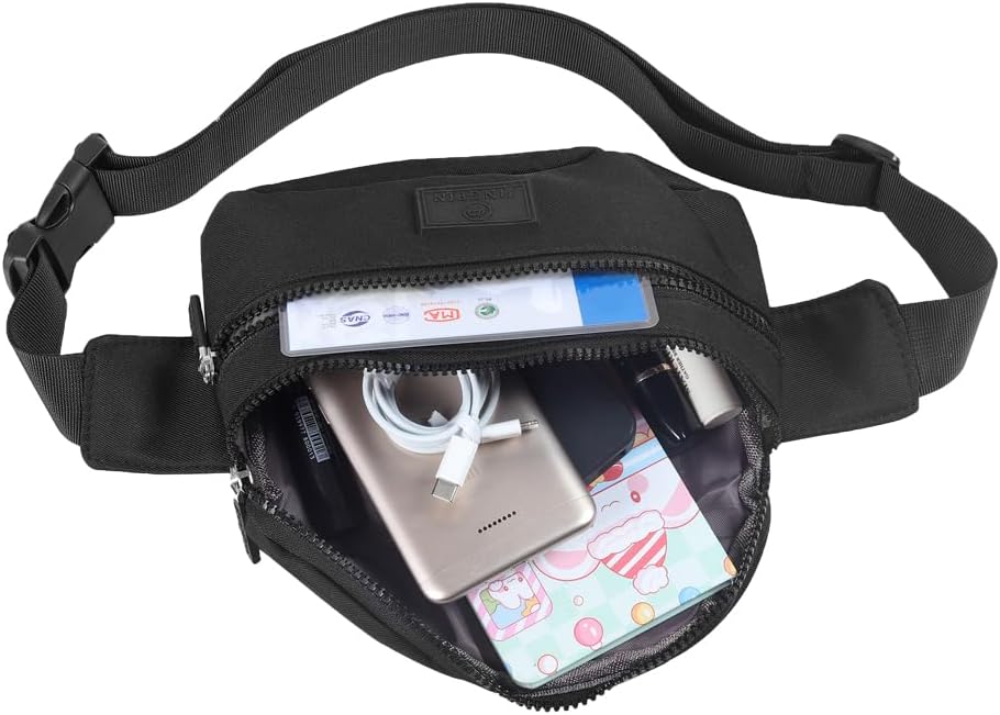 Detalle 2 de Bumbags waist fanny pack in black