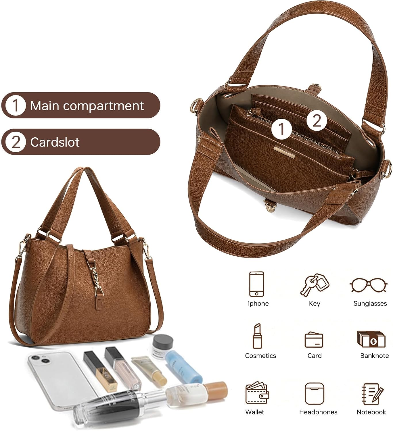 Detalle de Kiss Sea Crossbody Bag Medium