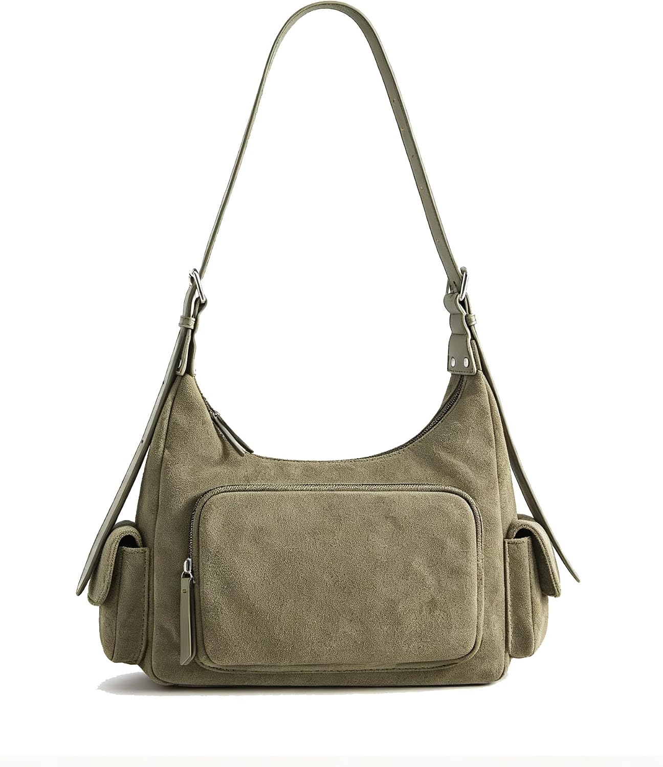 Thumbnail 6 de Missnine Hobo Bag in Faux Suede