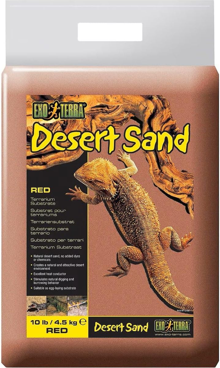 Thumbnail 5 de Exo Terra Desert Sand 4.5 Kg reptile substrate 🐍