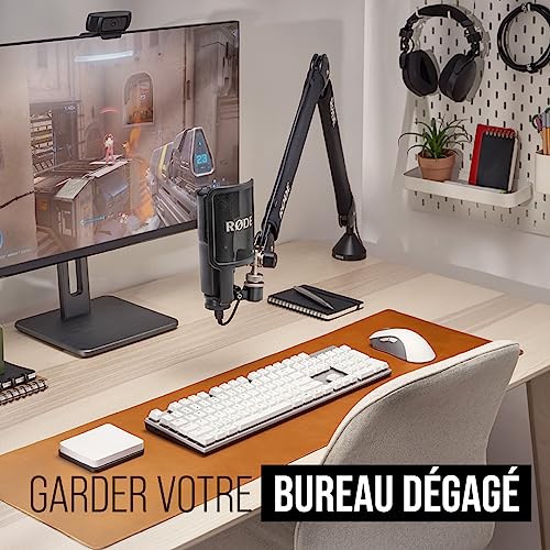 Detalle de RØDE PSA1+ Bras de studio professionnel avec amortissement par ressort et gestion des câbles