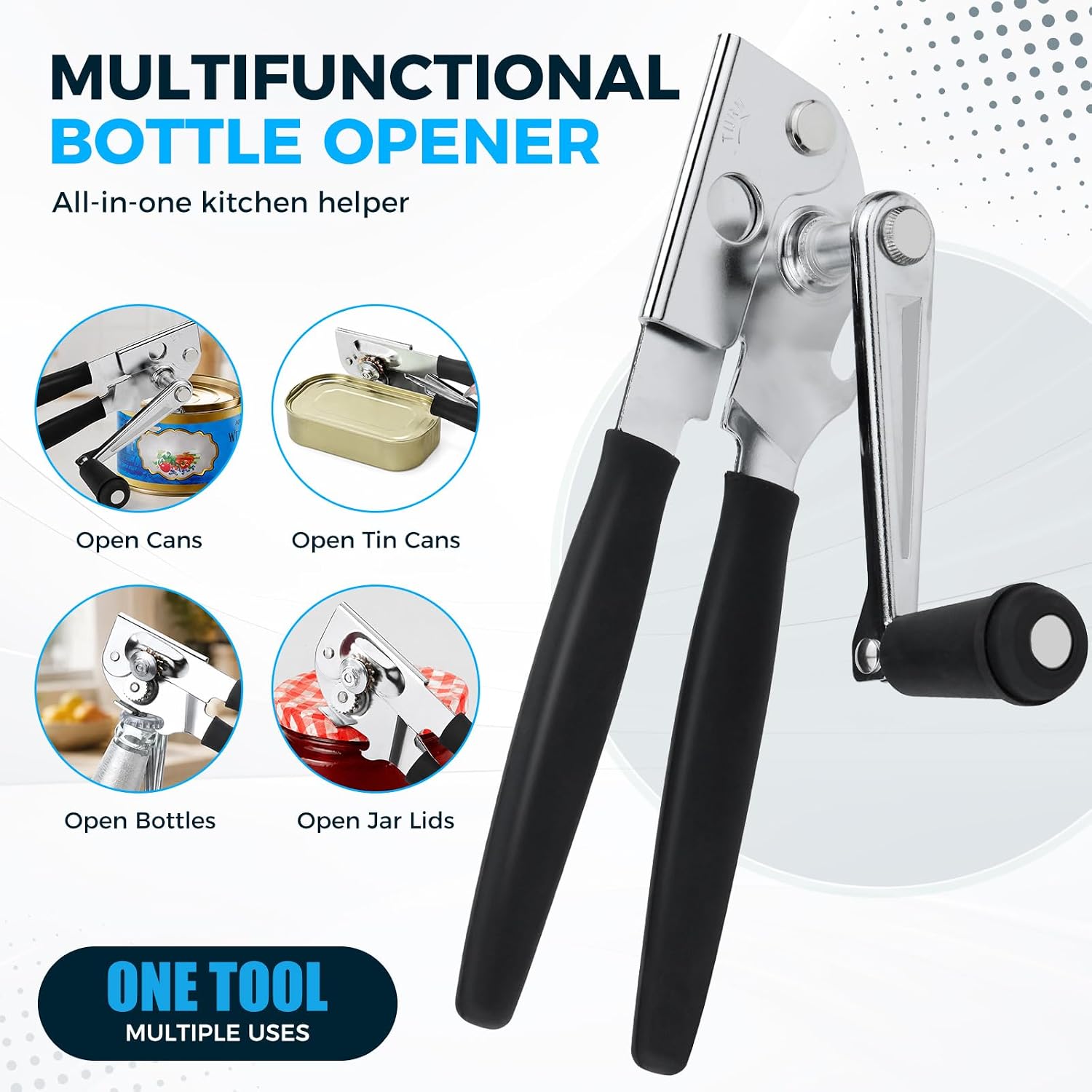 Detalle 2 de NUFR Manual Crank Can Opener ⚙