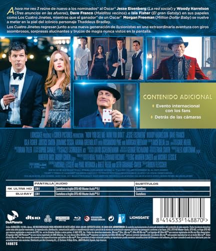Thumbnail 1 de Ahora me ves 3 (4K UHD + BD) en Blu-ray de Flins & Pinículas