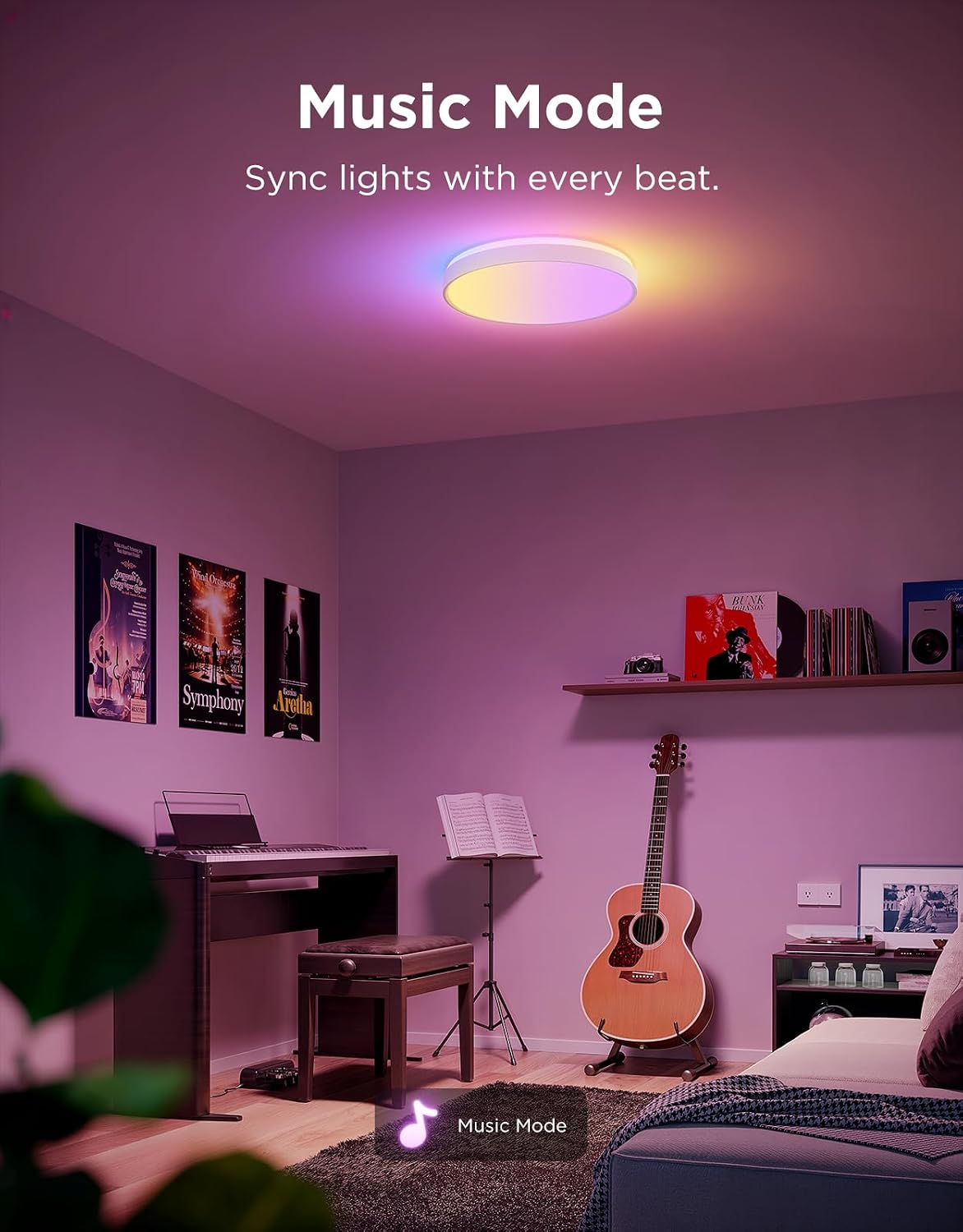 Thumbnail 6 de Govee RGBIC Ceiling Light 48.5W smart LED