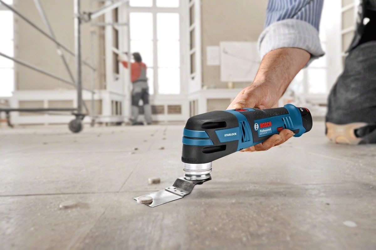 Thumbnail 3 de Bosch Professional 12V System GOP 12V-28 cordless multi tool with Starlock tool holder (incl. Starlock BIM plunge-cut saw blade)