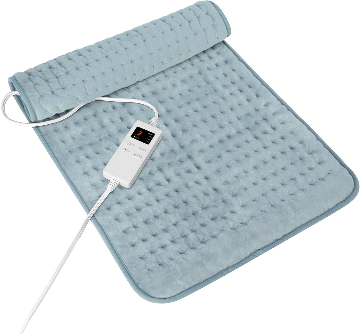 Detalle de Heating Pad for Period Cramps 6-Setting Heat ✅🩹
