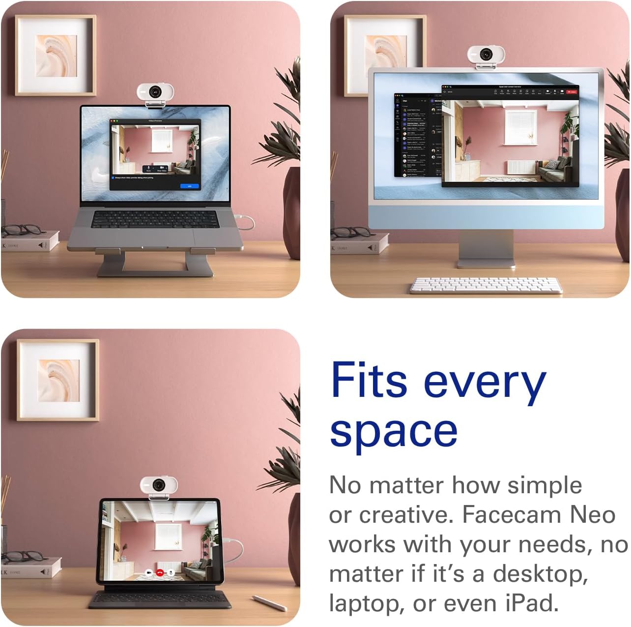 Thumbnail 6 de Elgato Facecam Neo Full HD webcam with easy-slide privacy shutter (USB-C, plug & play)