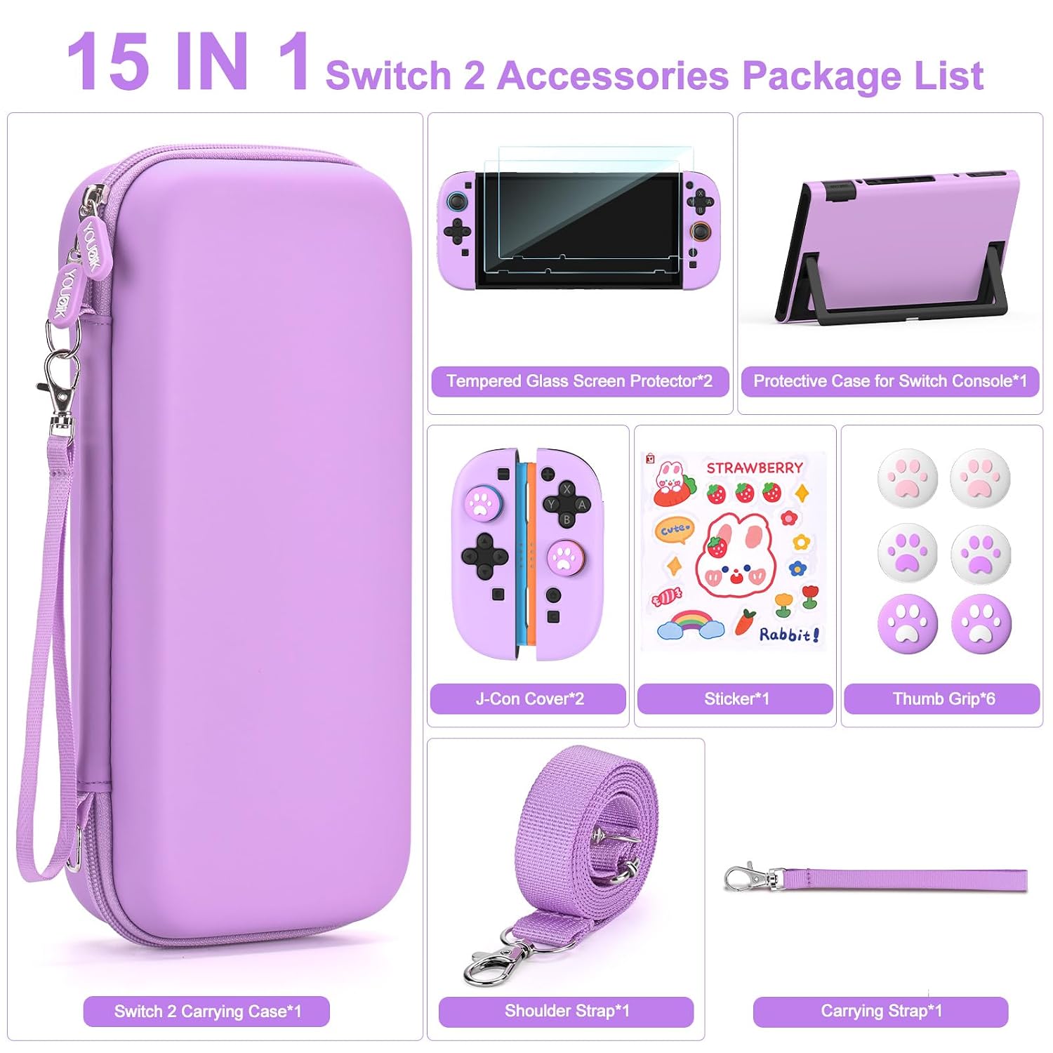 Detalle 1 de Younik Switch 2 Accessories Bundle