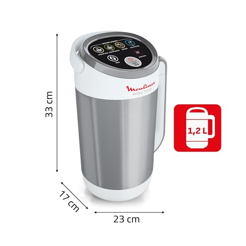 Detalle de Moulinex Easy Soup Blender Chauffant 1000W – 1,2 L, 5 programmes