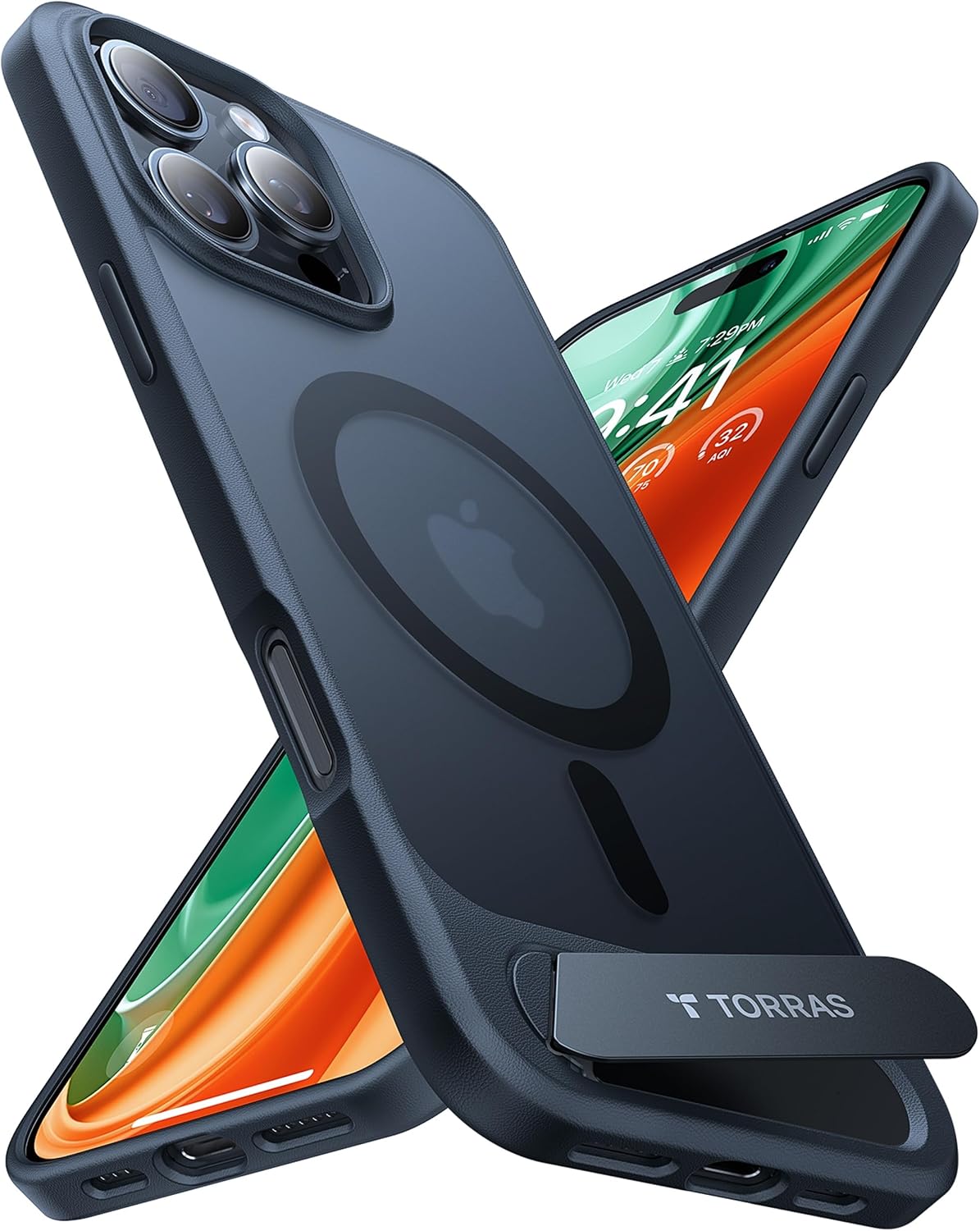 Detalle de TORRAS Ostand L1 iPhone 16 Pro Max Hülle mit MagSafe