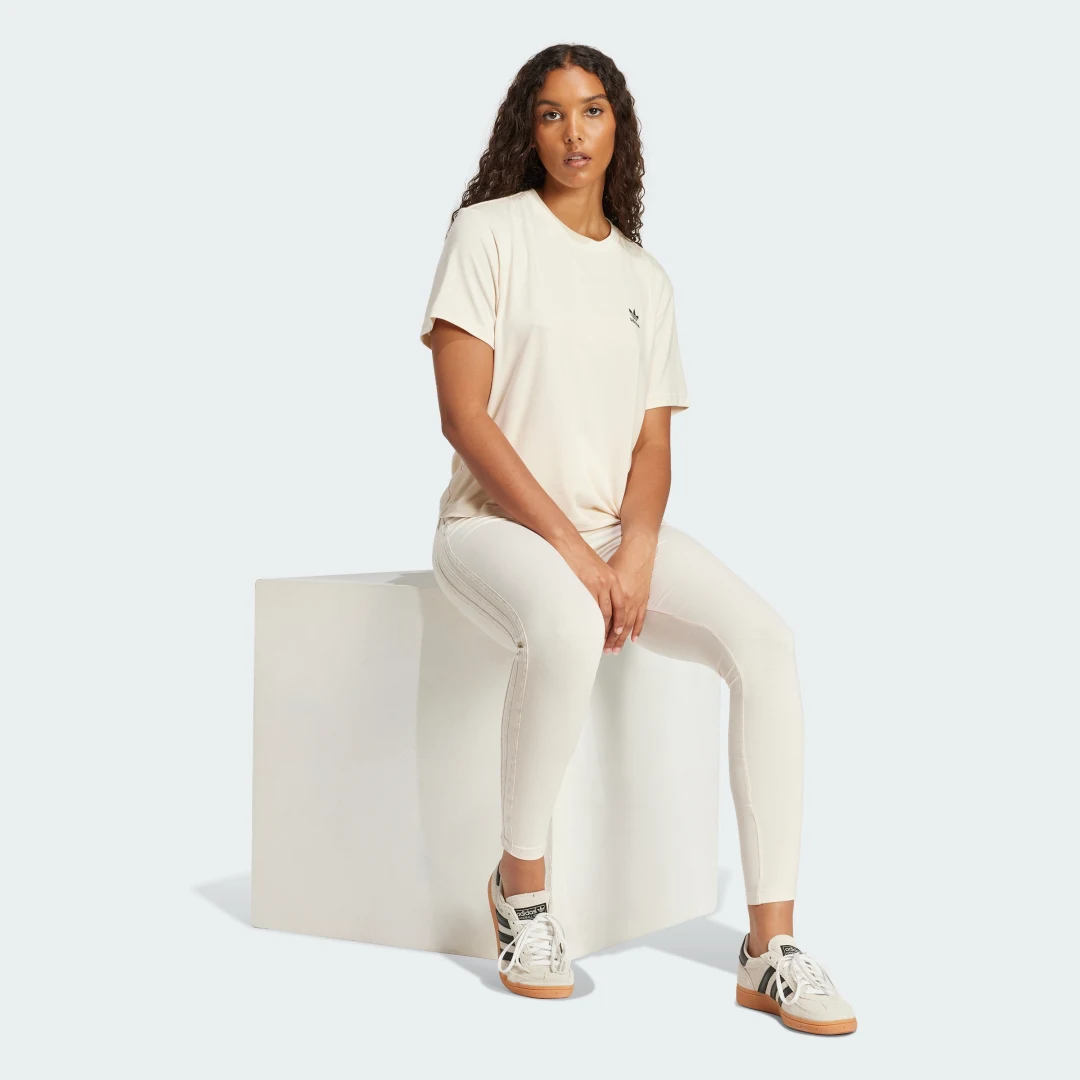 Thumbnail 2 de Camiseta Snakeskin Trefoil de Adidas – color Blanco