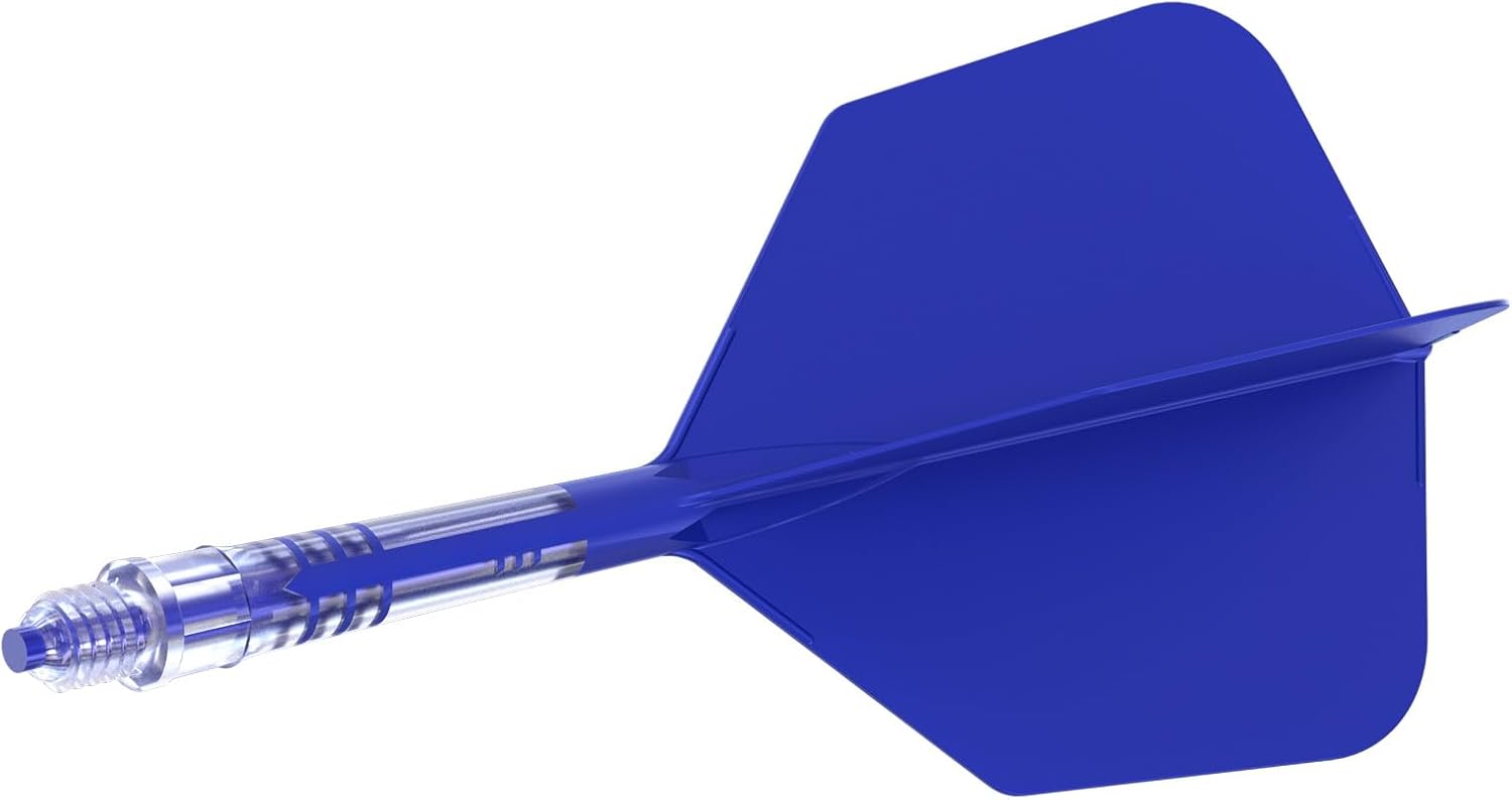 Thumbnail 3 de CUESOUL ROST T19 Carbon Integrated Dart Shaft (Size 3) & Big Wing Flights – Set of 3
