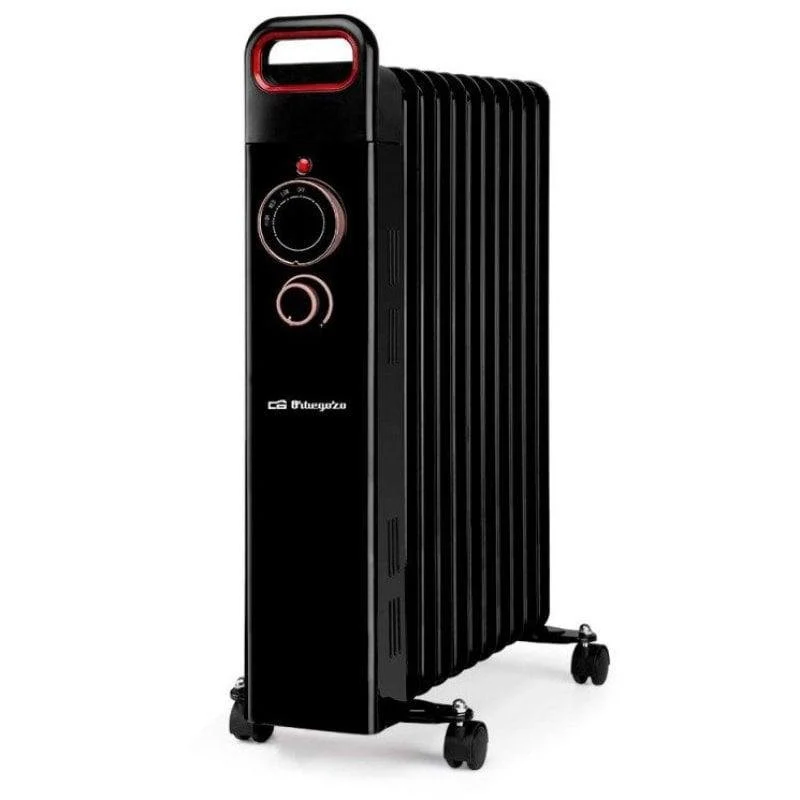 Detalle de Orbegozo RUN 2500 Radiador de Aceite 2500 W Negro