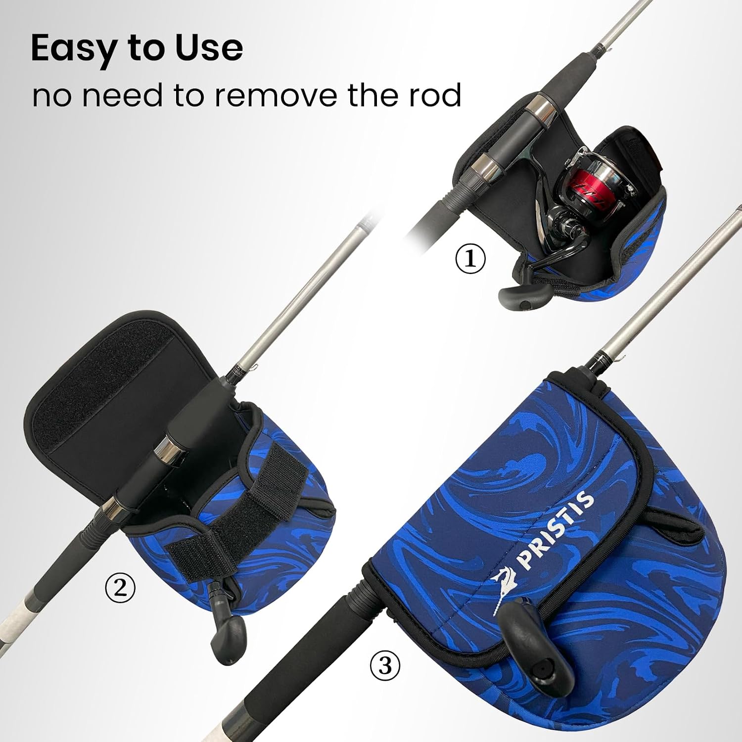 Detalle de Pristis Spinning Reel Cover, 1000–2000 Series