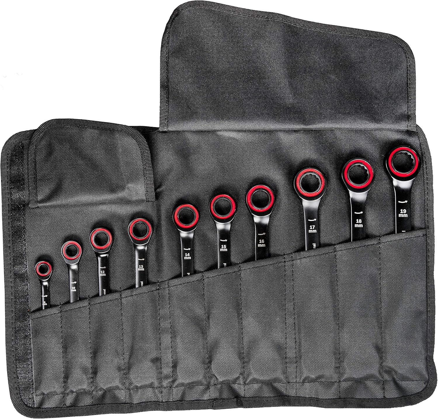 Thumbnail 2 de Bosch Professional set di chiavi inglesi per dadi da 10 pezzi (8–19 mm) in borsa