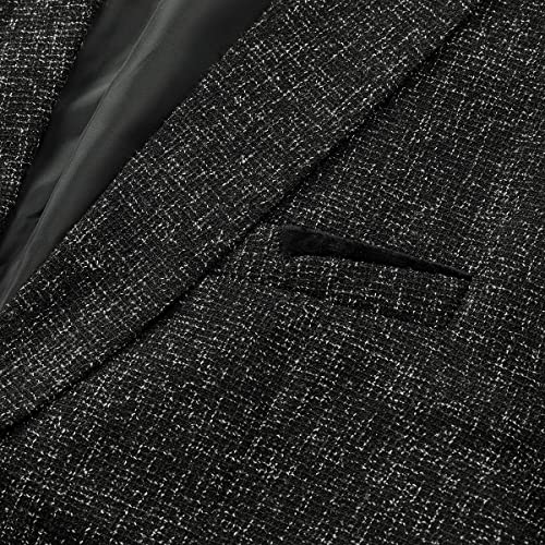Thumbnail 4 de Allthemen Mens Slim Fit 1‑Button Blazer