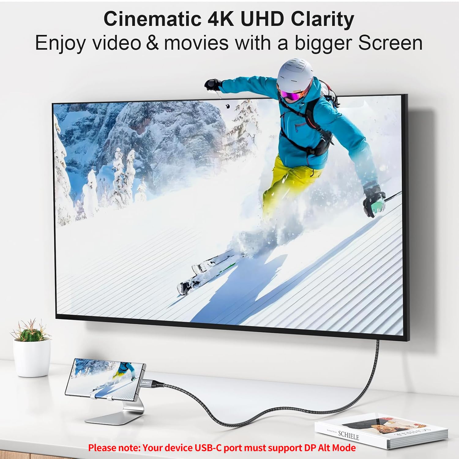 Detalle 2 de USB C to HDMI Cable 1m 4K@60Hz