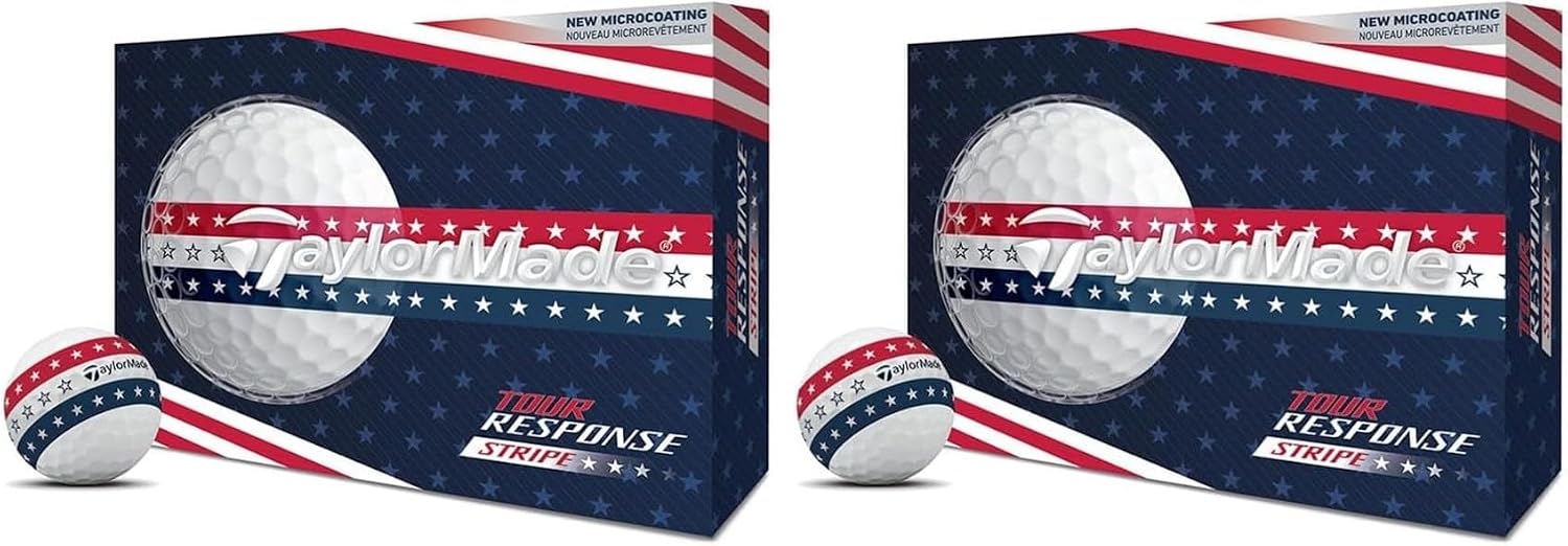 Thumbnail 5 de TaylorMade TM26 TourRespStripeMultiGLB dz ツアーレスポンスストライプ ゴルフボール 2026年モデル