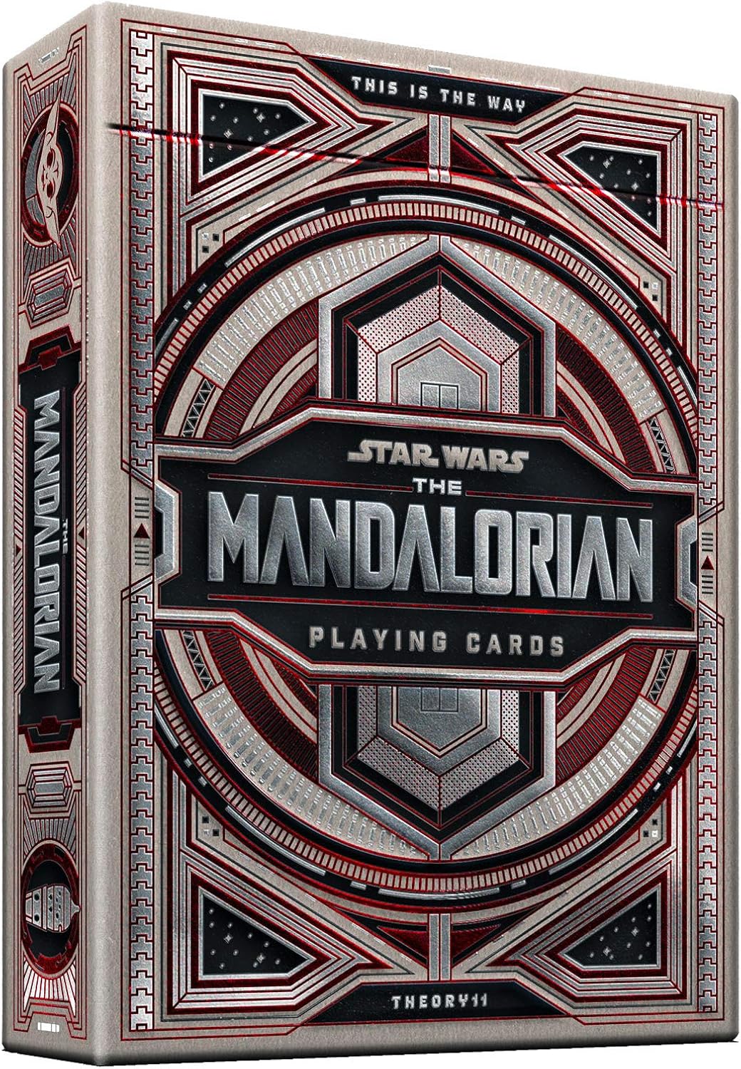 Detalle de theory11 マンダロリアン スター・ウォーズ限定版トランプ ポーカーサイズ・3Dエンボス加工
