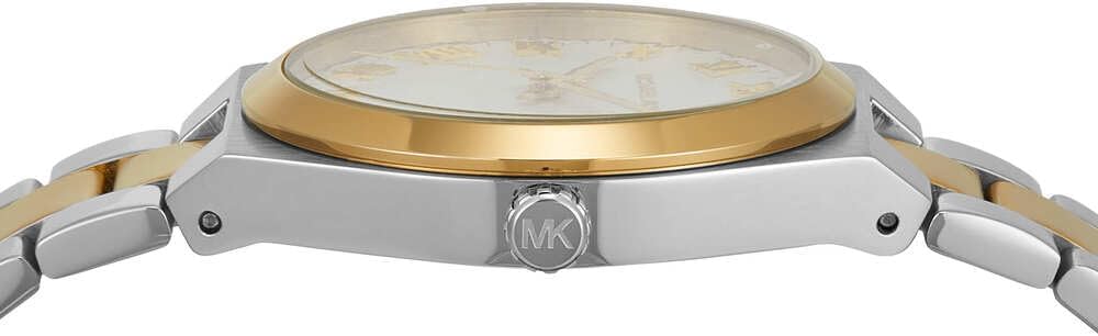 Thumbnail 4 de Michael Kors Lennox da donna: Orologio al quarzo con cinturino in acciaio inox, stile sofisticato