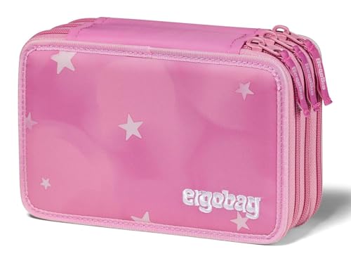 Detalle 2 de ergobag Maxi Mäppchen Set 40-Teilig, Lyra Farbenvielfalt & Filzstifte – Pink