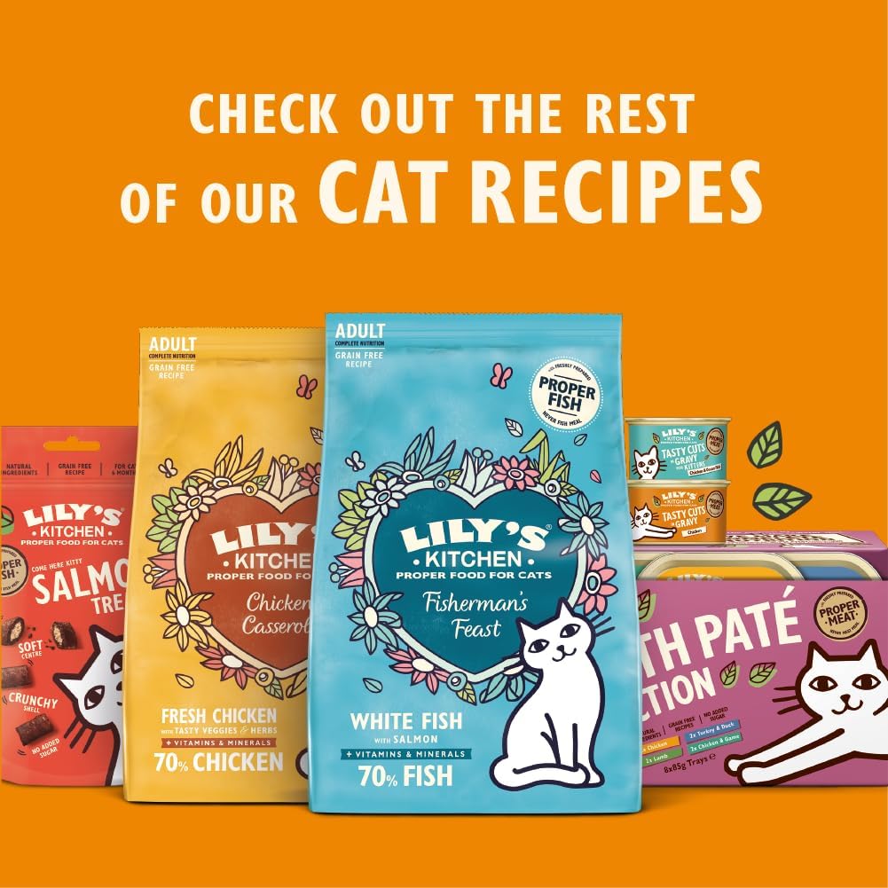 Thumbnail 6 de Lily's Kitchen Pâtée moelleuse naturelle en barquette pour chats adultes – Multipack 32 x 85 g