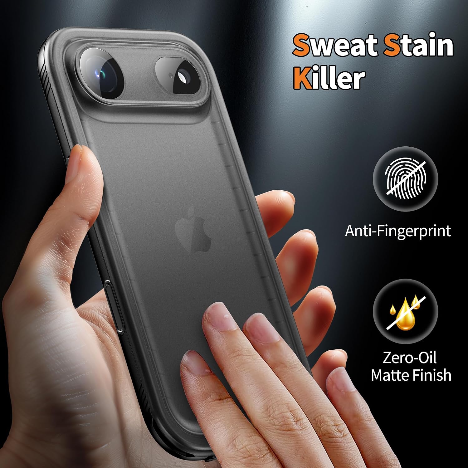 Thumbnail 6 de Cozycase TOP Full Waterproof 360 Military Case for iPhone Air (Black)
