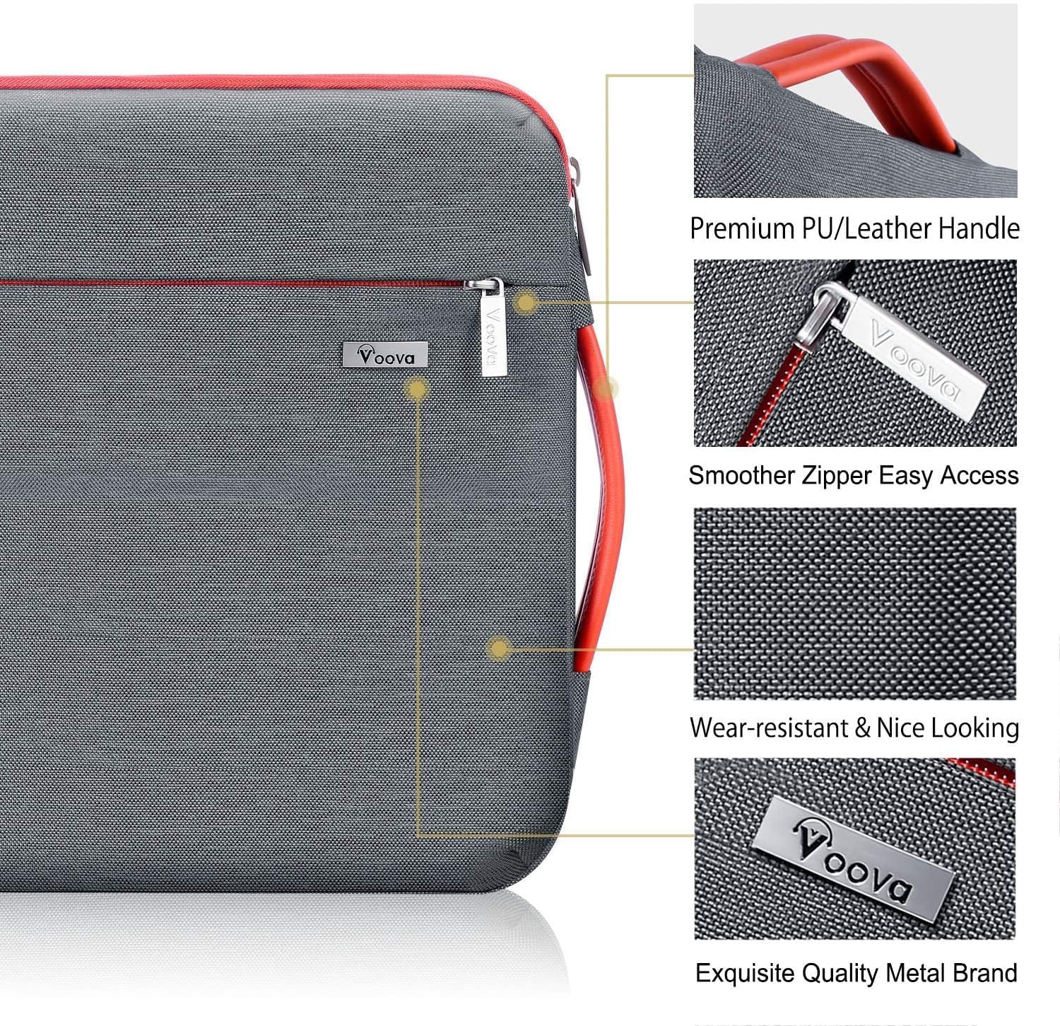 Thumbnail 2 de Voova 360° Protective Laptop Sleeve Case 14-15 inch – Grey