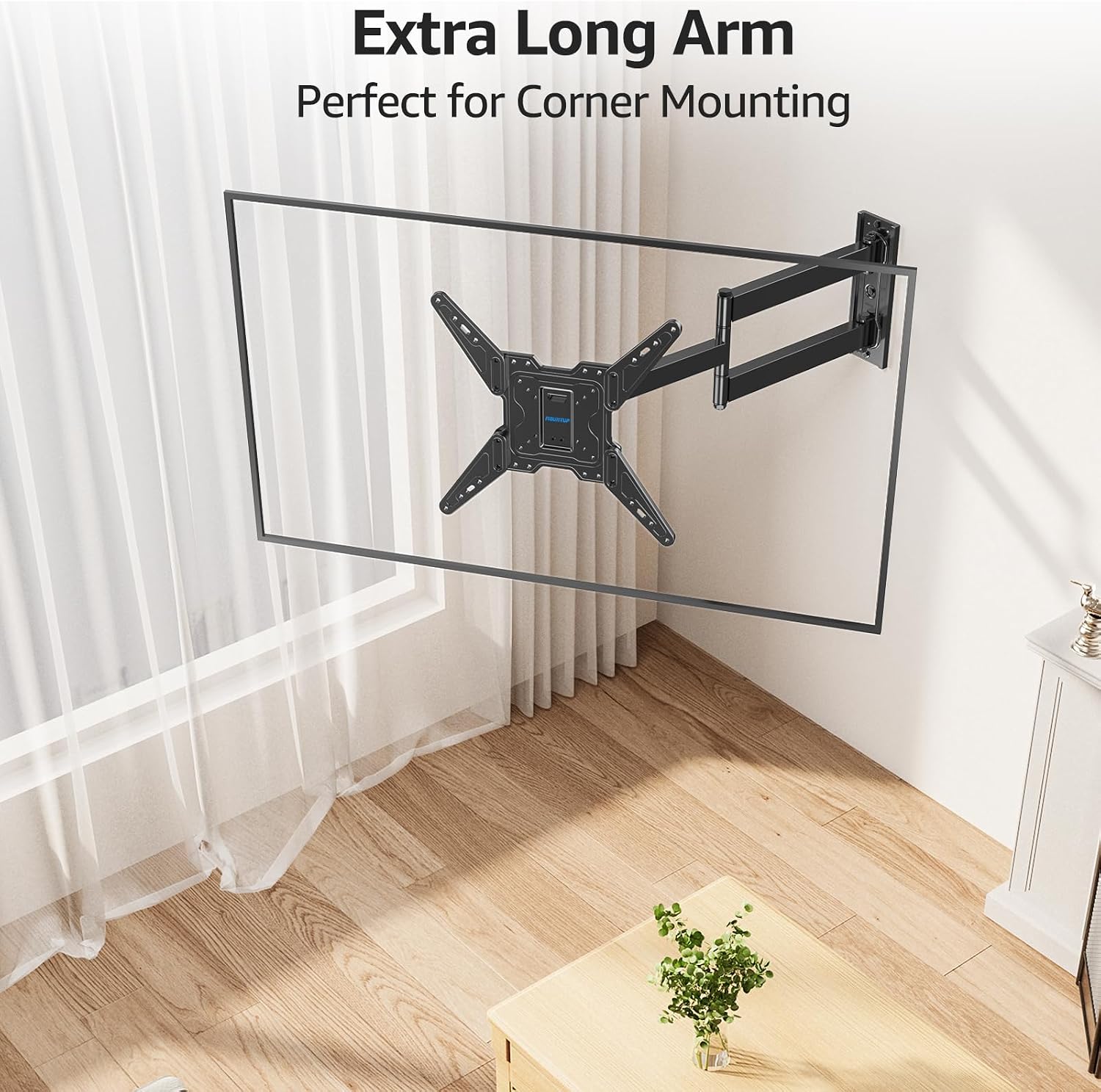 Detalle 2 de MOUNTUP Long Arm TV Wall Mount 31.3-Inch Extension