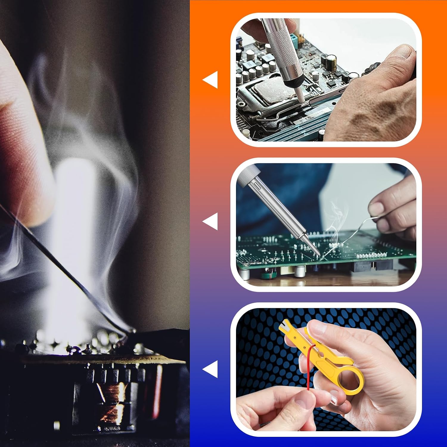 Thumbnail 5 de 80W 15‑in‑1 Soldering Iron Kit 180–520°C