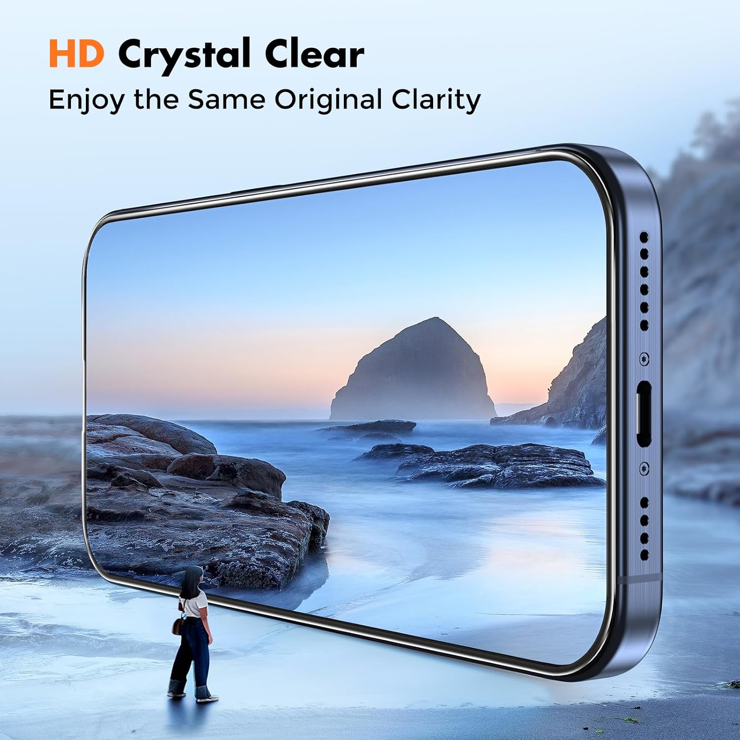 Thumbnail 6 de UNBREAKcable Screen Protector 3-Pack for iPhone 15 Pro Max