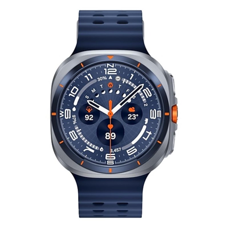 Detalle de Samsung Galaxy Watch Ultra 4G LTE Titanium Blue: reloj inteligente pensado para atletas y profesionales