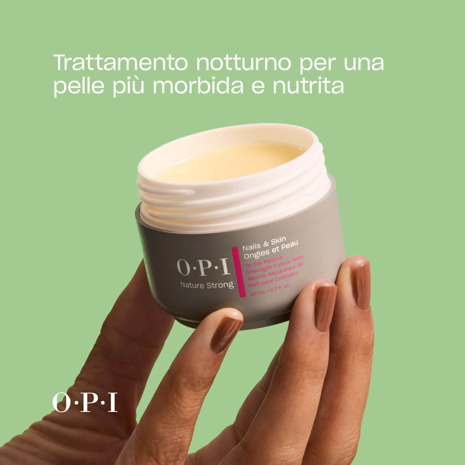 Thumbnail 3 de OPI Nature Strong Trattamenti Cuticole: siero, balsamo e gel rimuovi cuticole con burro di karité e glicerina