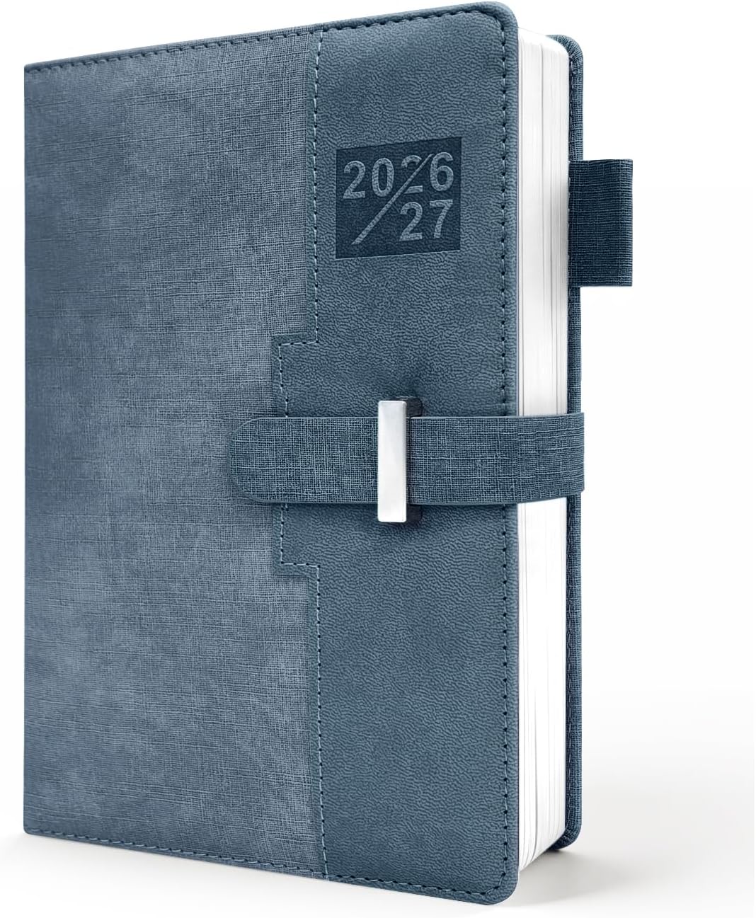 HW CASA Agenda Giornaliera 2026/2027 A5: diario multilingue con etichette mensili 3D