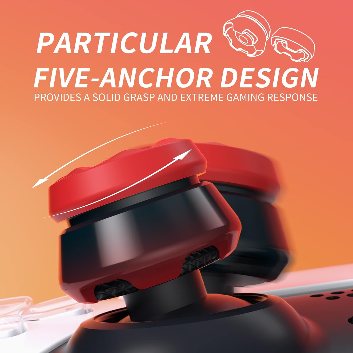 Thumbnail 4 de playvital Thumbs Pro HURRICANE 2 High 2 Mid