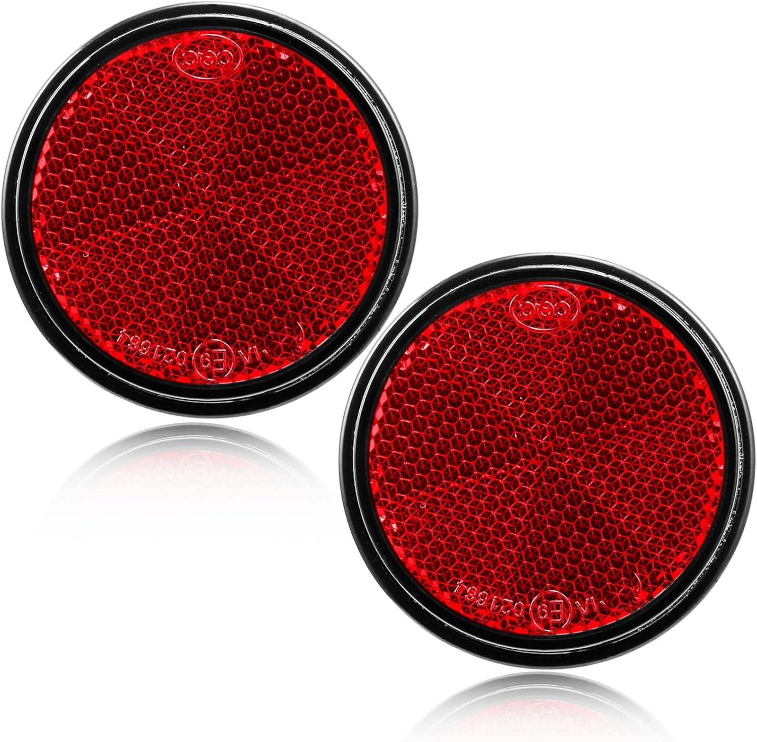 Thumbnail 6 de DARKGUARD 4x Trailer Rear Reflectors Ø60mm