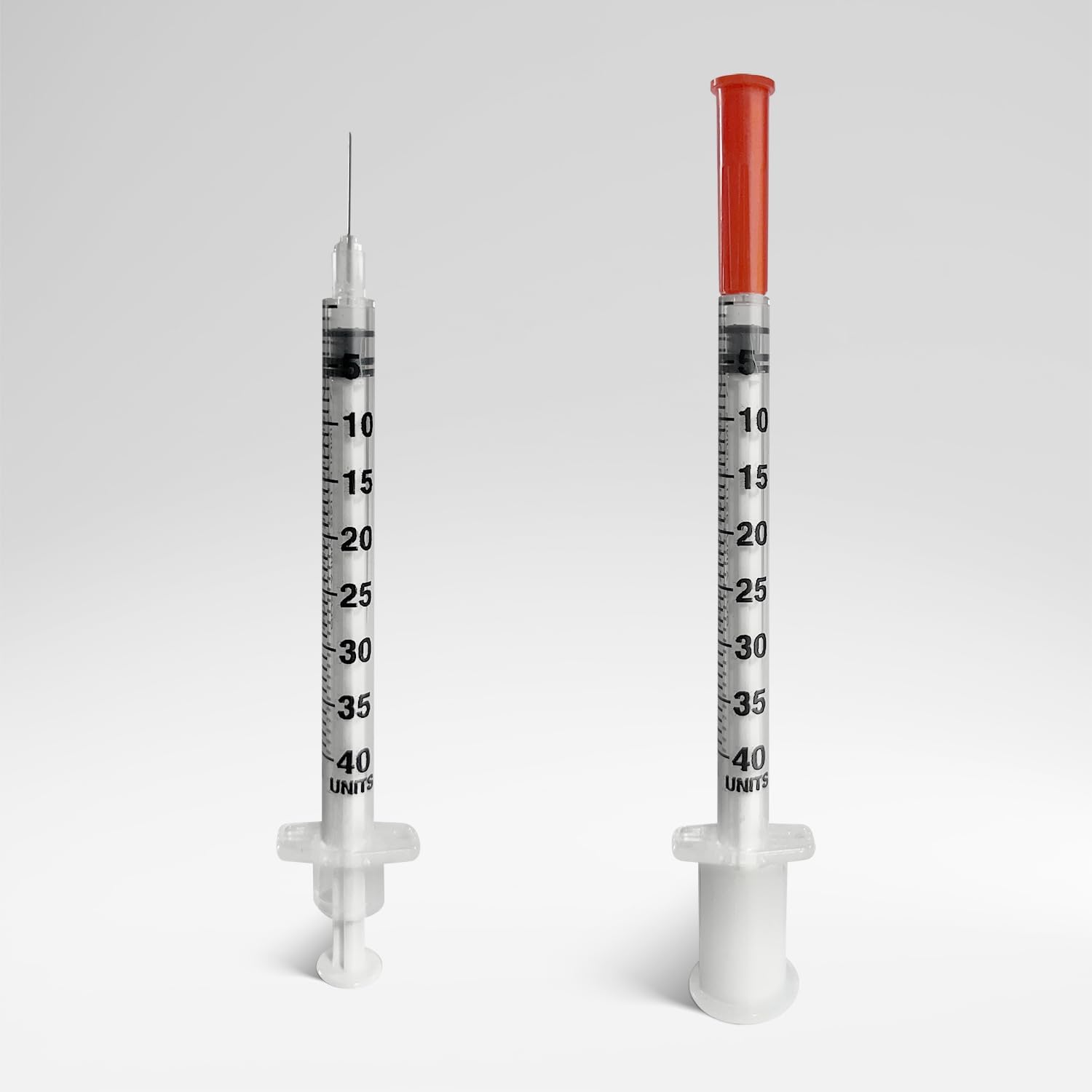 Detalle de Siringhe Sterili Monouso per Somministrazione di Insulina Veterinaria 1 ml (40 UI/ml) – 120 Pezzi
