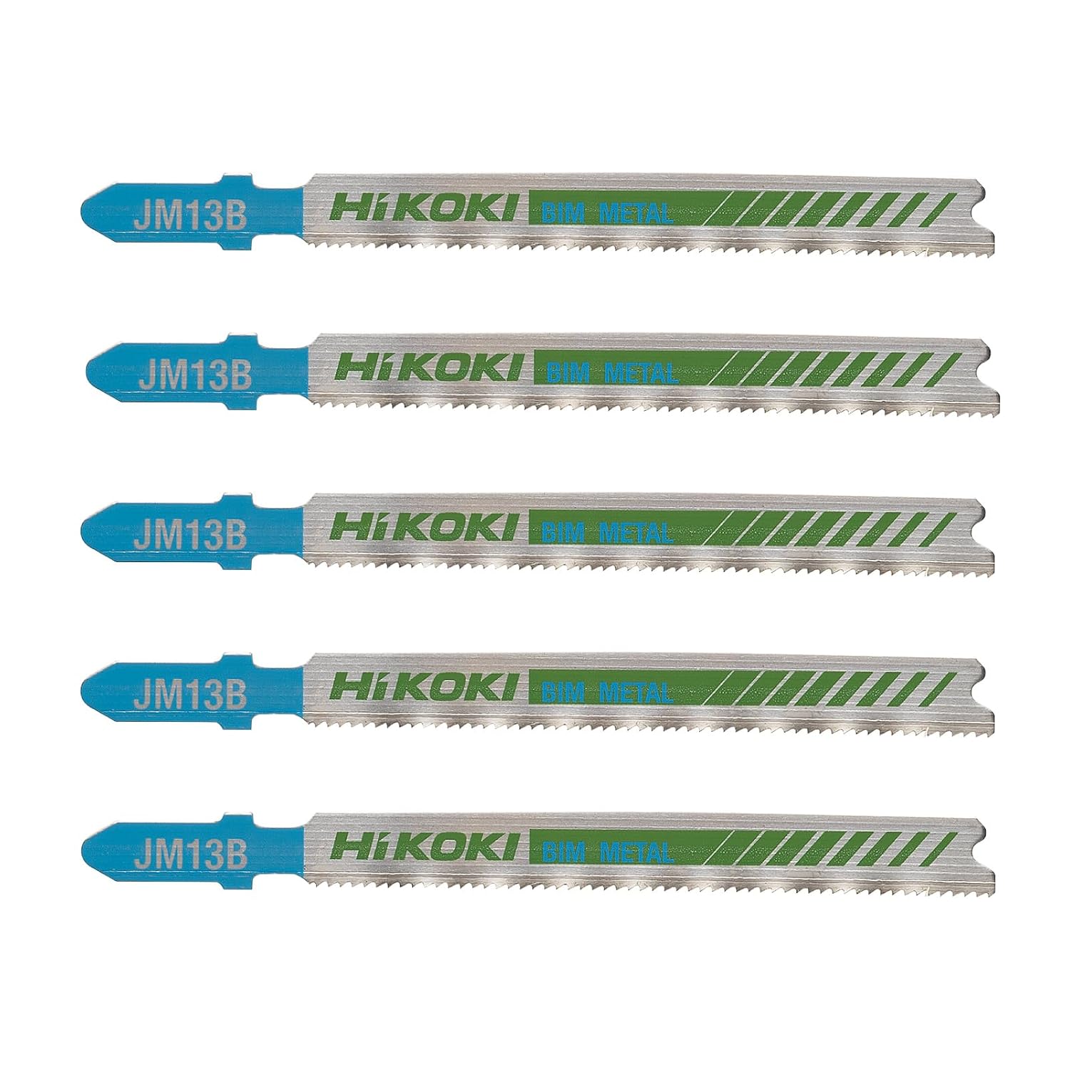 Detalle de HiKOKI JM13B ジグソーブレード 91.5mm 軟鋼板1~3mm対応 5本入