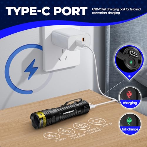 Thumbnail 6 de DARKBEAM UV Torch 365nm Blacklight LED – compact, rechargeable 10W UV flashlight