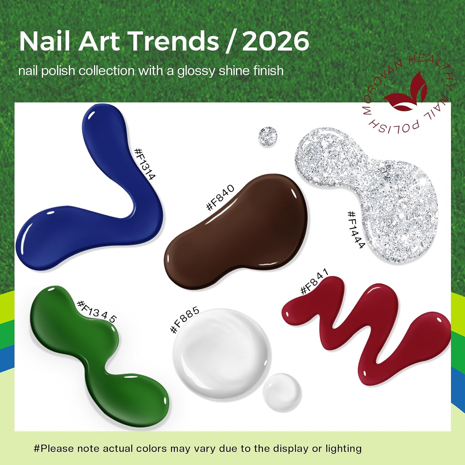 Detalle de Morovan Nail Polish Set, 6 Colors