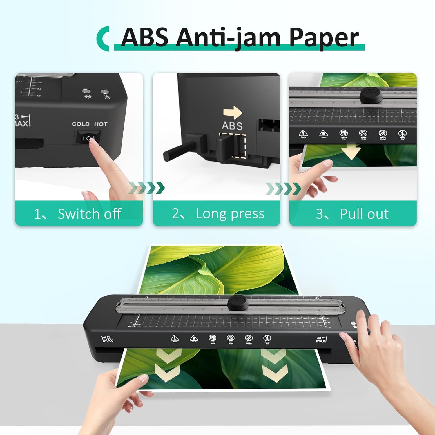 Thumbnail 4 de 13 Inch Laminator Machine 📎