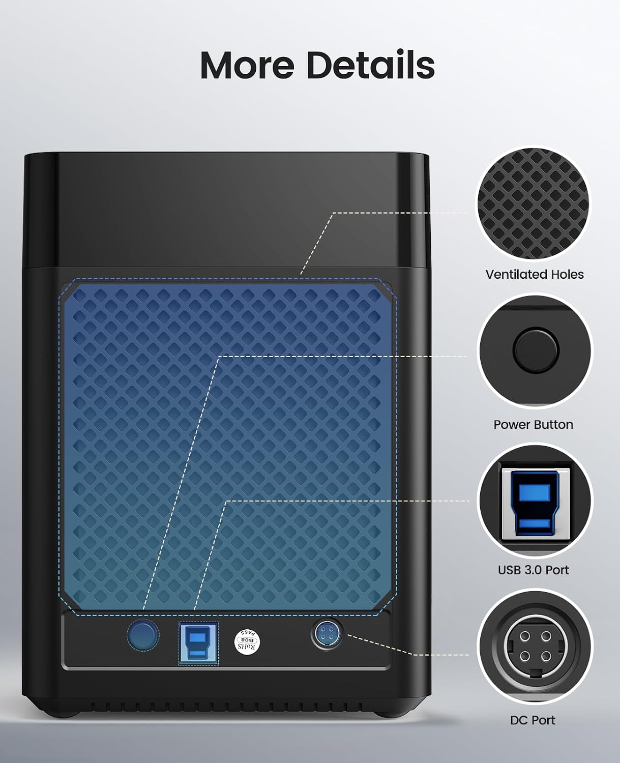 Thumbnail 6 de ORICO Docking Station 5 Bay USB 3.0