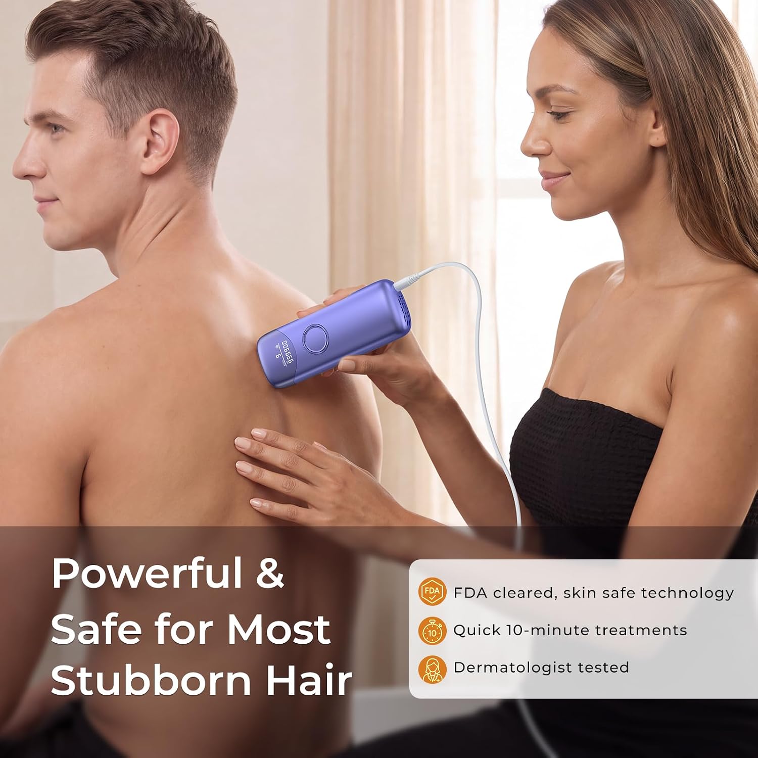 Detalle de Ubroo IPL Hair Removal Device 41°F Ice Cooling
