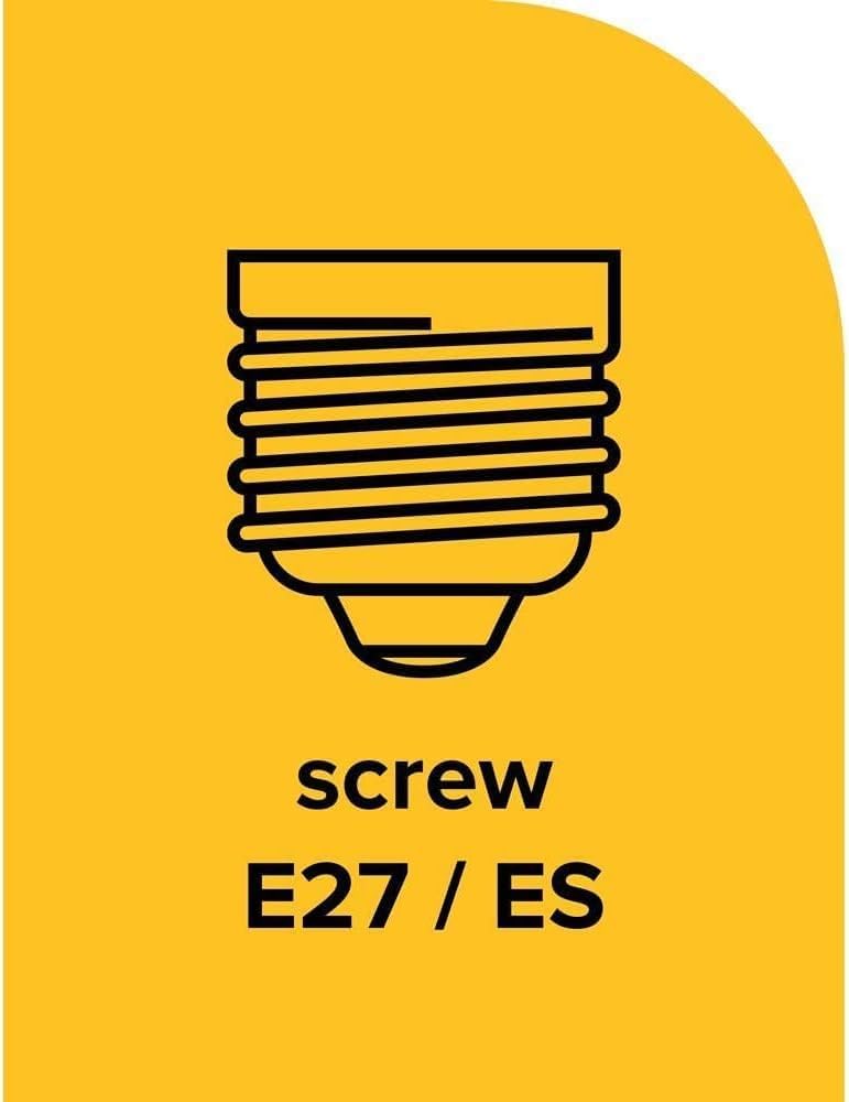 Detalle 2 de Levidon ST64 40W vintage filament bulb, pack of 6